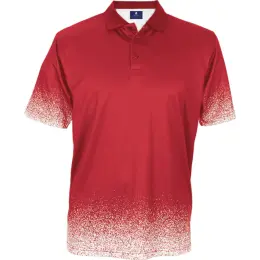 Mens Haze Golfer Red-White